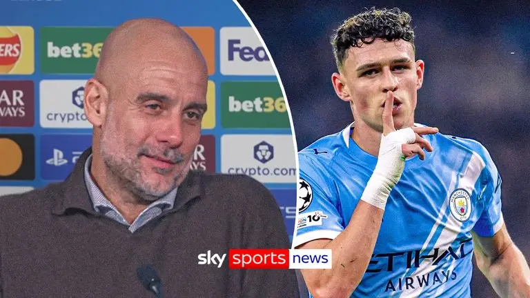 پپ گواریدیولا پس از عملکرد فودن در برابر دوورتموند او را تحسین می‌کند